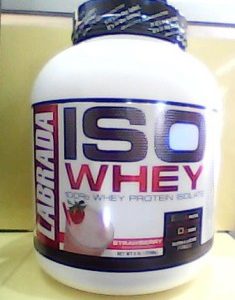 Labrada Iso Whey Protein Powder (Strawberry) 2268g