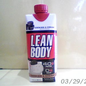 Lean Body Cookies & Cream Protein Shake Drink 500ml