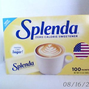 Splenda Zero Calories Sweetener 100 Sachet