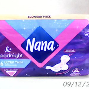 Nana Ultra Thin Good Night 16 L/Pads