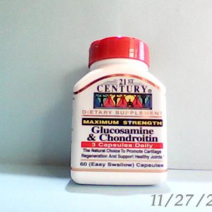21st Century Glucosamine & Chondroitin 60 Cap