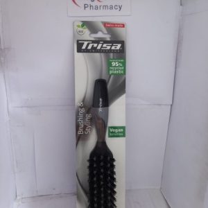 Trisa Brushing & Styling Vegan Bristles Long Rectangle Plastic Hair Brush-M