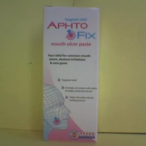 Aphto Fix Mouth Ulcer Paste 10g