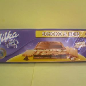 Milka Schoko & Keks Chocolate Bar 300g
