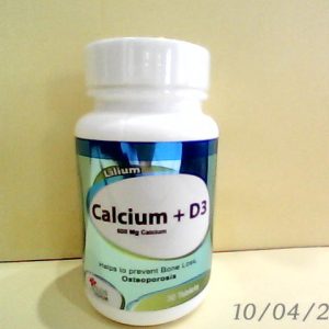 N..A 20/3/2024 Lilium Calcium + Vit D3 30 Tab