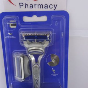 Gillette Skinguard Sensitive Refillable Men Razor +Head Refiller