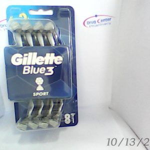 Gillette Blue 3 Dispo. Men Black Head Razors 8 Pcs N..A 20/12/2023