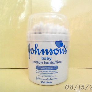 Johnsons Ear Cotton Buds/Swabs Round Box 100 Pcs 12@24