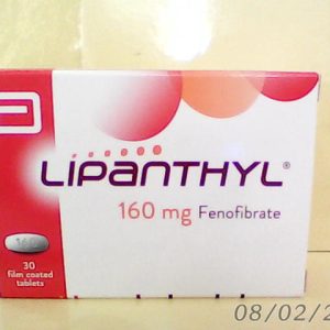 Lipanthyl 160mg 30 Tab