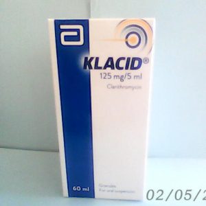 N.2.A10/12/2025  Klacid 125mg 60ml  Susp