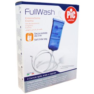 Pic Full Wash Enema With 2 Cannula( Anal and Vaginal) 2 L