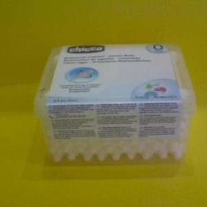 Chicco Ear Cotton Buds/Swabs Square Box 63 Pcs -64716.30 N..A 3/7/2022