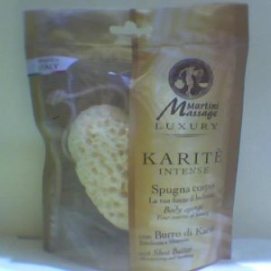 Martini Spa Massage Karite Shea Butter Sponge Loofah 4982P00 -->TL