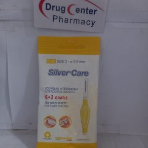 Silver Care Interdental T/B Fine 0.9mm 8 Pcs