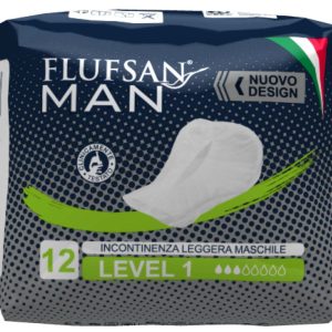 Flufsan Man Incontinence Level 1 12 pads