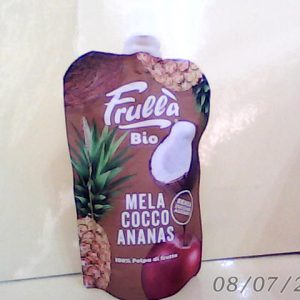 Frulla Organic Apple, Coconut, Pinapple Puree 100g