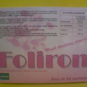 N..A 26/11/2024 Foliron 32 Sachet