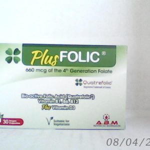 Plus Folic 30 Cap