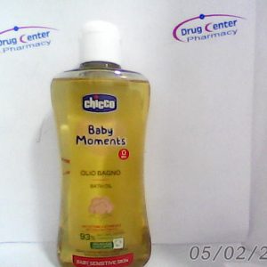 Chicco Baby Moments Bath Oil 0m+ 200ml Del