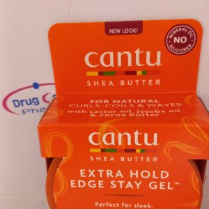 Cantu Shea Butter Extra Hold Edge Stay Hair Gel 64g