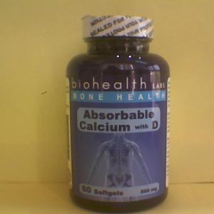 N..A 26/2/2024 Bio Health Absorbable Calcium With Vit D 60 Cap