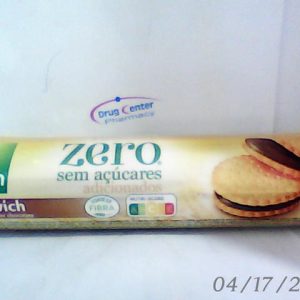 Gullon Zero Sandwich Chocolate Filling Biscuits 250 g-GL51
