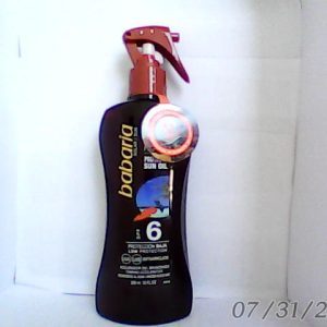 Babaria (Carrot) Spf 6 Sun Tanning Oil Spray 300ml N..AC 6/9/2025