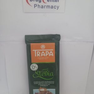 Trapa Stevia Milk Chocolate G/F Chocolate Bar 75g