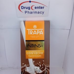 Trapa Intenso G/F Milk Chocolate Bar 175g Del