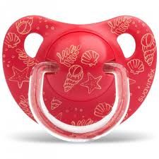 Suavinex  Anatomical Silicone Soother/Pacifier 6-18 m 42673-Red Sea