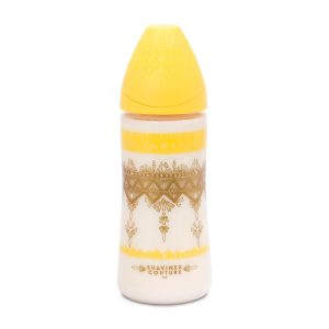 Suavinex Silicone Premium F/Bottle 360ml 4m+ 45490 - Yellow