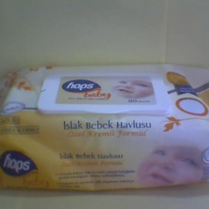 Hops Baby Wipes 80 Pcs جميع الانواع