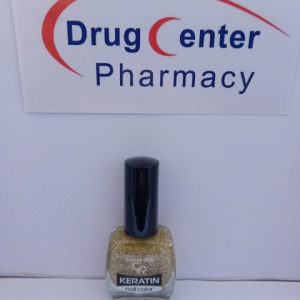 Golden Rose Keratin Glitter Nail Polish 10.5ml -Golden 403