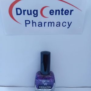Golden Rose Keratin Glitter Nail Polish 10.5ml -Purple 414