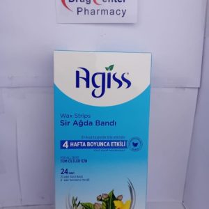 Agiss Body Wax Strips (All Skin Types) 20 Pcs+Wipes 4 Pcs
