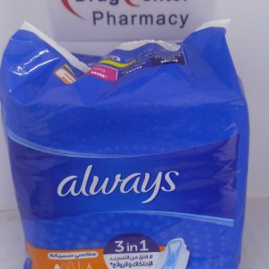 Always Maxi Thick Normal 8 L/Pads Del
