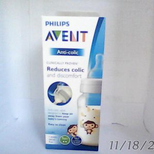 Avent Anti Colic F/Bottle 260ml 1m+-Decorated Del