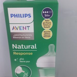 Avent Natural Glass F/Bottle 1m+ 240ml
