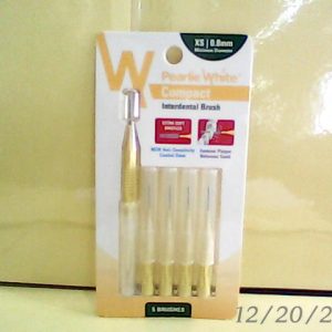 Pearlie White Compact Interdental T/B (XS) 0.8 mm 5 Pcs