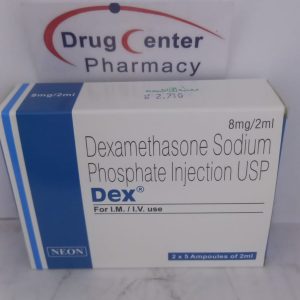 Dex 8mg IV/IM Inj 10 Amp H.P $Temp.3