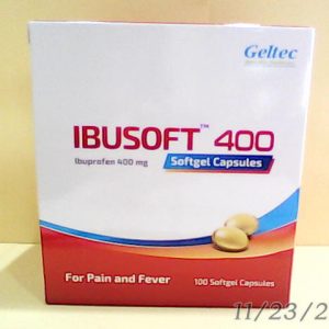 Ibusoft 400mg 100 Cap H.P Discont