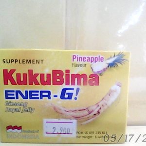 Kukubima Ginseng Royal Jelly Powder 6 Sach-Pinapple