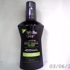 White Glo Charcoal Total Mouth Detox M/W 500ml