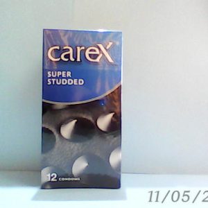 Carex Super Studded 12 Condoms $Temp.8