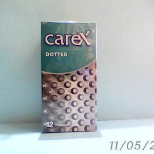 Carex Dotted 12 Condoms $Temp.2 Del