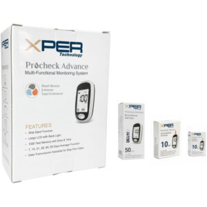 Offer Xper BG & Cholesterol & Ketone Monitor +35 Strips Special Price^^1 N..AC 5/4/2025