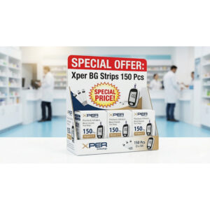 Offer Xper BG Strips 150 Pcs Special Price^^1 N..AC 17/6/2026