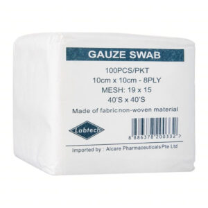 Gauze Swab 8 Ply 4 inch - 10cm Mesh 19*15