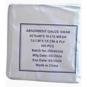 Gauze Swab 8 Ply 3 inch - 7.5cm Mesh 19*15