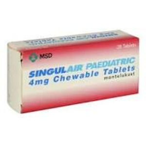 Singulair 4mg 28 Chew Tab